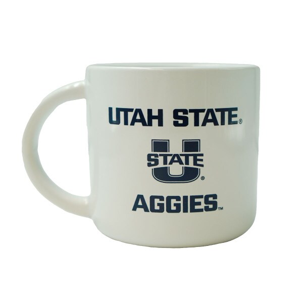 Utah State Aggies U-State Mug White